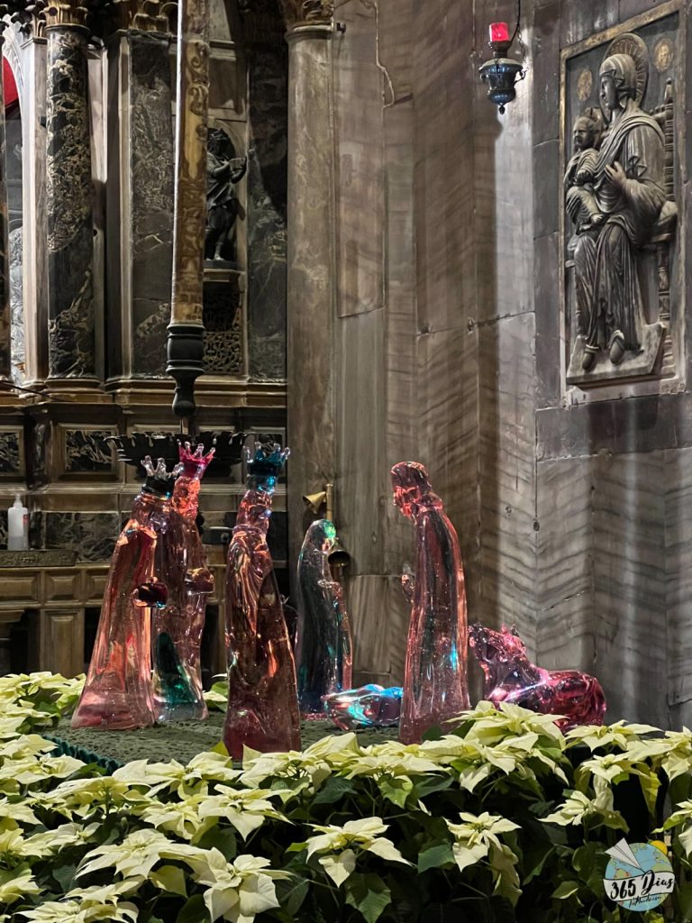 presépio em vidro de Murano, Basílica São Marcos